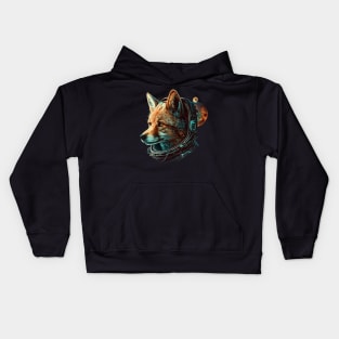 space fox Kids Hoodie